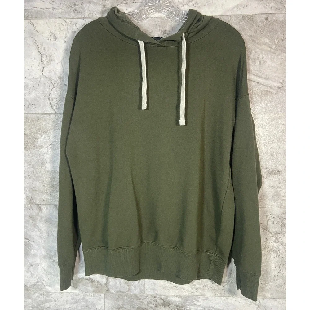 Buffalo David Britton Men's Sz S Army Green Pullover Hoodie Sweatshirt